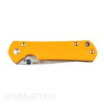 Cuțit pliant Dulotec K266 – mâner YL din G10 și oțel D2 » Lanternaputernica.RO
