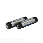Baterie Keeppower 14500 de 1500 mAh cu pol pozitiv ridicat și sistem de protecție » Lanternaputernica.RO
