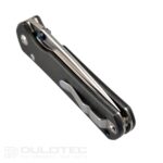 Cuțit pliabil Dulotec K266 – mâner BK din G10 și oțel D2 » Lanternaputernica.RO