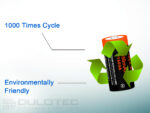 Baterie Vapcell 16340 P1609A 950 mAh 3 A » Lanternaputernica.RO