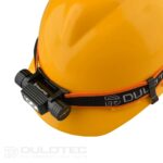 Lampă frontală puternică Dulotec H3 + baterie de 3400 mAh, lumină albă » Lanternaputernica.RO