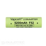 Baterie Vapcell 21700 F52, 5200 mAh, 15 A » Lanternaputernica.RO