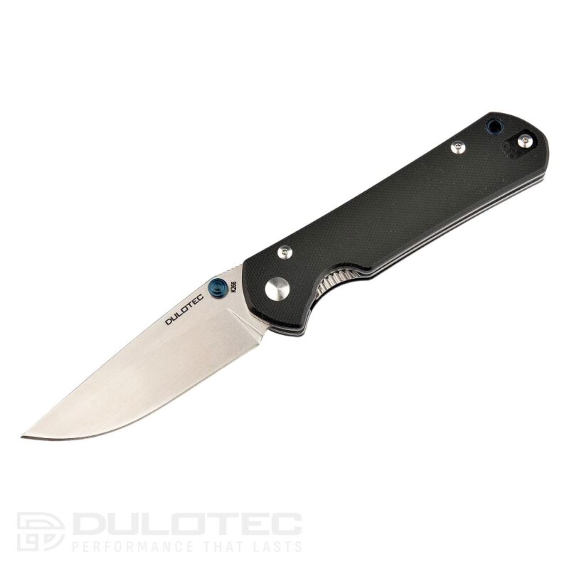 Cuțit pliabil Dulotec K266 – mâner BK din G10 și oțel D2 » Lanternaputernica.RO