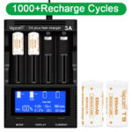 Baterie Vapcell 16340 T9 950 mAh 3A » Lanternaputernica.RO