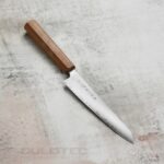 Cuțit de bucătărie Tojiro REPPU Kiritsuke Gyuto, 210 mm, FD-1362 – lamă laminată din oțel SG2 – mâner din lemn de tec » Lanternaputernica.RO