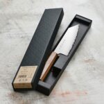 Cuțit de bucătărie Tojiro REPPU Kiritsuke Bunka 170 mm FD-1361 – laminat SG2 – mâner din lemn de tec » Lanternaputernica.RO