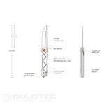 Cuțit pliant Ruike P127-B – Oțel inoxidabil 14C28N, negru » Lanternaputernica.RO