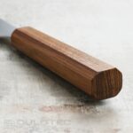 Cuțit de bucătărie Tojiro REPPU Kiritsuke Petty, 150 mm, FD-1360 – oțel laminat SG2 – mâner din lemn de tec » Lanternaputernica.RO