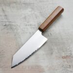 Cuțit de bucătărie Tojiro REPPU Kiritsuke Bunka 170 mm FD-1361 – laminat SG2 – mâner din lemn de tec » Lanternaputernica.RO