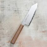 Cuțit de bucătărie Tojiro REPPU Kiritsuke Bunka 170 mm FD-1361 – laminat SG2 – mâner din lemn de tec » Lanternaputernica.RO
