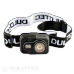 Lanterna frontală Dulotec BH4R – cu alimentare hibridă: baterie Li-ion sau 3 baterii alcaline AAA » Lanternaputernica.RO