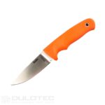 Cuțit cu lamă fixă Linder Super Edge 1 – mâner portocaliu » Lanternaputernica.RO