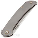 Cuțit pliant SRM 1411-TZ – mâner din titan și oțel 154CM » Lanternaputernica.RO