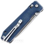 Cuțit pliant SRM 7228B-ME2 – mâner din Micarta și lamă din oțel laminat 140Cr » Lanternaputernica.RO
