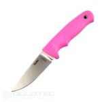 Cuțit cu lamă fixă Linder Super Edge 1 – mâner roz » Lanternaputernica.RO