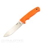 Cuțit cu lamă fixă Linder Super Edge 2 – mâner portocaliu » Lanternaputernica.RO