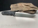 Cuțit cu lamă fixă Linder Super Edge 5 – mâner negru » Lanternaputernica.RO