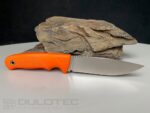 Cuțit cu lamă fixă Linder Drugar Super Edge 6 – mâner portocaliu » Lanternaputernica.RO