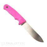 Cuțit cu lamă fixă Linder Super Edge 2 – mâner roz » Lanternaputernica.RO