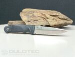 Cuțit cu lamă fixă Linder Joe Vogel Evo-X Super Edge 7  - Mâner negru » Lanternaputernica.RO