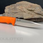 Cuțit cu lamă fixă Linder Worker Super Edge 8 — Mâner negru » Lanternaputernica.RO