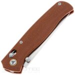 Cuțit pliant SRM 255L-MN – mâner din Micarta și oțel 10Cr15MoV » Lanternaputernica.RO