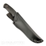 Cuțit cu lamă fixă Linder Super Edge 2 – mâner negru » Lanternaputernica.RO