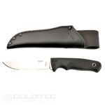 Cuțit cu lamă fixă Linder Super Edge 2 – mâner negru » Lanternaputernica.RO