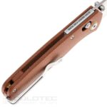 Cuțit pliant SRM 255L-MN – mâner din Micarta și oțel 10Cr15MoV » Lanternaputernica.RO