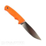 Cuțit cu lamă fixă Linder Drugar Super Edge 6 – mâner portocaliu » Lanternaputernica.RO