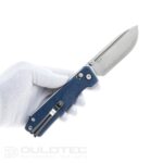 Cuțit pliant SRM 7228B-ME2 – mâner din Micarta și lamă din oțel laminat 140Cr » Lanternaputernica.RO