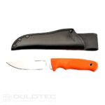Cuțit cu lamă fixă Linder Drugar Super Edge 6 – mâner portocaliu » Lanternaputernica.RO