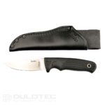 Cuțit cu lamă fixă Linder Super Edge 1 – mâner negru » Lanternaputernica.RO