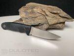 Cuțit cu lamă fixă Linder Super Edge 1 – mâner negru » Lanternaputernica.RO