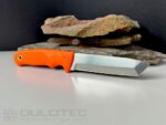 Cuțit Linder Worker Super Edge 8 cu lamă fixă – mâner portocaliu » Lanternaputernica.RO