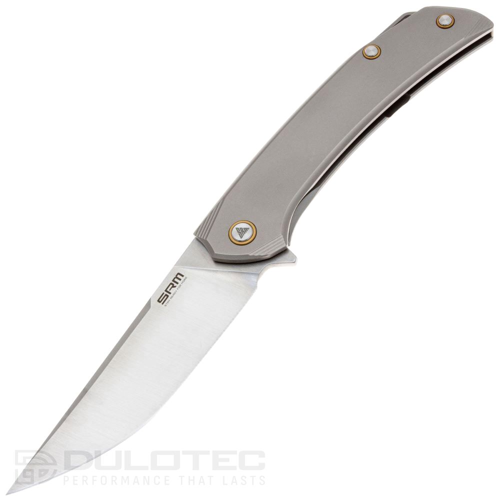 Cuțit pliant SRM 1411-TZ – mâner din titan și oțel 154CM » Lanternaputernica.RO Cuțit pliant SRM 1411-TZ – mâner din titan și oțel 154CM » Lanternaputernica.RO