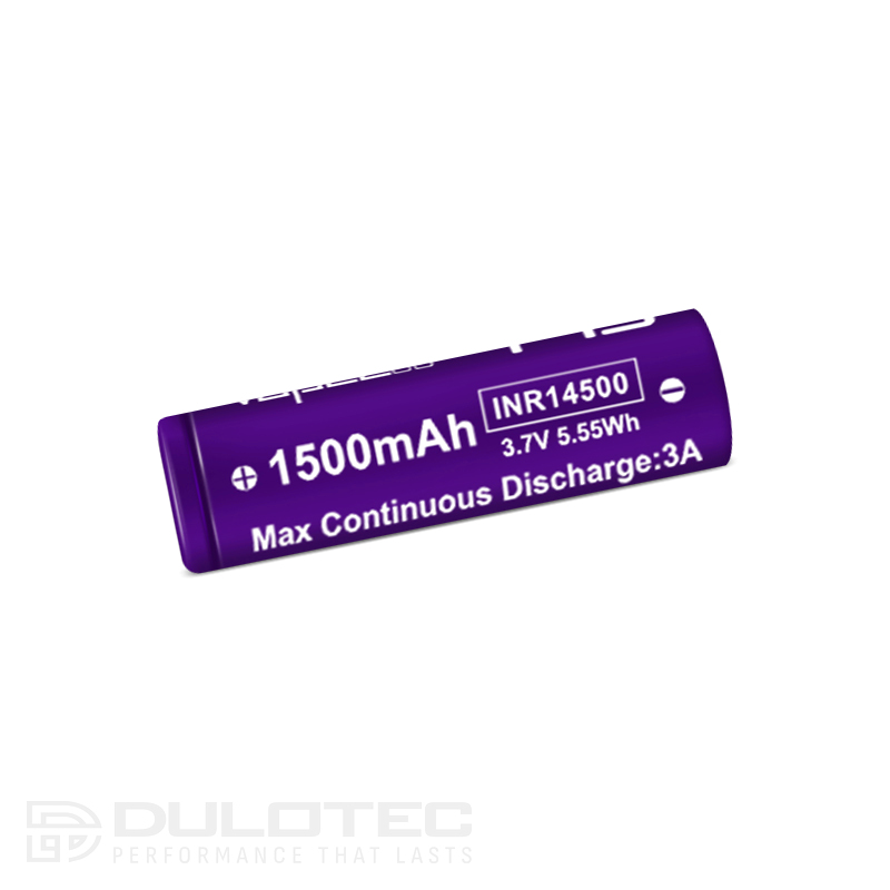 Baterie Vapcell 14500 F15 1500 mAh 3 A » Lanternaputernica.RO