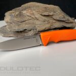 Cuțit cu lamă fixă Linder Super Edge 5 – mâner negru » Lanternaputernica.RO