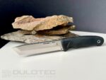Cuțit cu lamă fixă Linder Worker Super Edge 8 — Mâner negru » Lanternaputernica.RO