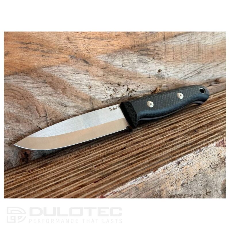 Cuțit cu lamă fixă Joe Vogel Evolution Linder Wanger – mâner negru » Lanternaputernica.RO