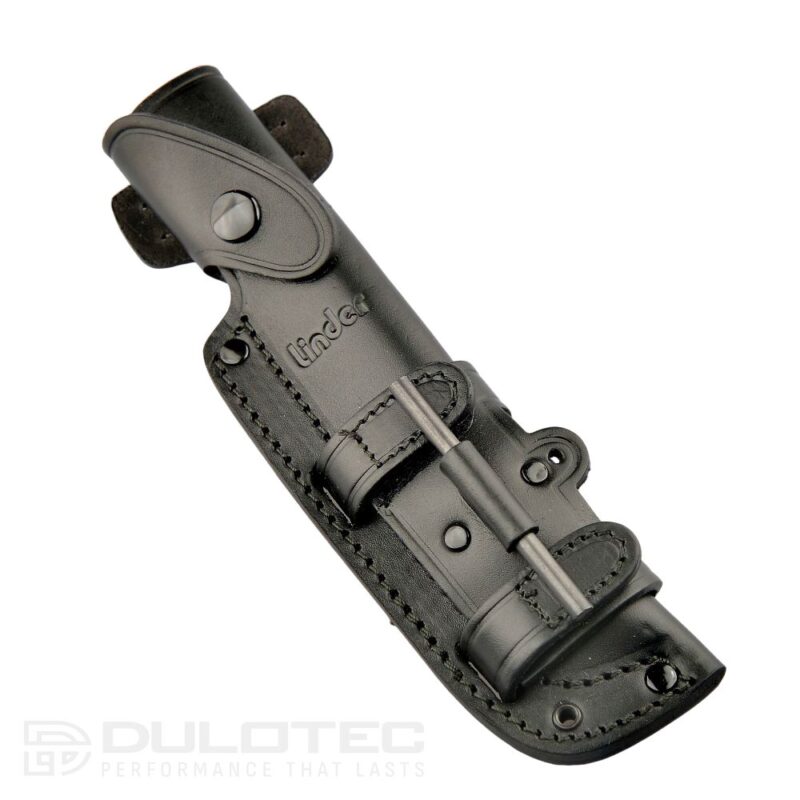 Teacă din piele Linder Bushcraft Super Edge » Lanternaputernica.RO