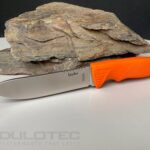 Cuțit cu lamă fixă Linder Super Edge 2 – mâner roz » Lanternaputernica.RO