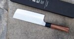Cuțit de bucătărie Suncraft Kouhei-Shinmatsu ZDP-189 Nakiri argintiu, 170 mm » Lanternaputernica.RO