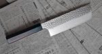Cuțit de bucătărie Suncraft Kouhei-Shinmatsu ZDP-189 Nakiri argintiu, 170 mm » Lanternaputernica.RO