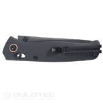 Cuțit pliabil SRM 255L-MB2 – mâner din Micarta și lamă din oțel laminat 140Cr » Lanternaputernica.RO