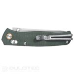 Cuțit pliabil SRM 255L-MG2 cu mâner din Micarta și lamă din oțel laminat 140Cr » Lanternaputernica.RO