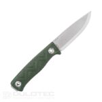 Cuțit de călătorie SRM 702T cu lamă fixă din oțel Sandvik 14C28N » Lanternaputernica.RO