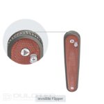 Cuțit pliant SRM 251MB-MN – mâner din Micarta și oțel N690 » Lanternaputernica.RO