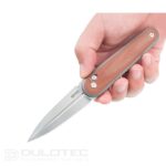 Cuțit pliant SRM 251MB-MN – mâner din Micarta și oțel N690 » Lanternaputernica.RO
