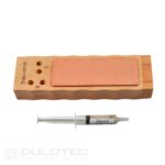 Ascuțitor pentru cuțite Dulotec V-Force cu diamant și ceramică, prevăzut cu curea din piele » Lanternaputernica.RO